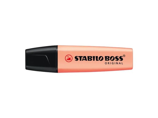 [90251175 1405320] STABILO Textmarker Boss Pastell Pfirsich