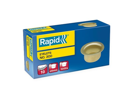 [90251294 1406114] Rapid Ösen No.1, 4 mm, 1000 Stück