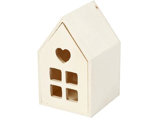 [90044010 1059566] Creativ Company Holzartikel Dekohaus 1 Stück