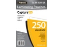 Fellowes Laminierfolie A4, , 250 Stück, Glänzend