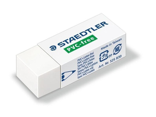 [90044014 914644] Staedtler Radiergummi Rasoplast 525 B30 Weiss