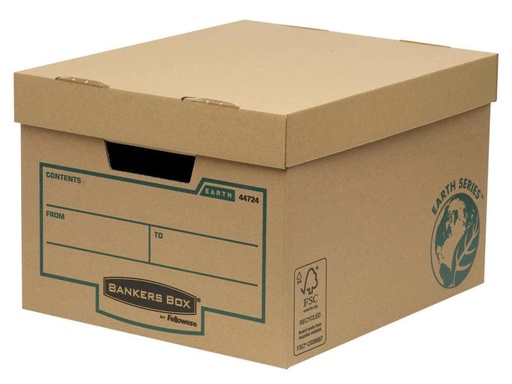 [90044021 1028399] Fellowes Archivschachtel R-Kive EarthSeries Budget Box Braun