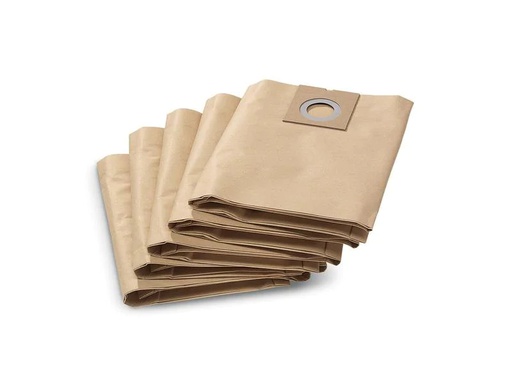 [90251429 1390348] Kärcher Papierbeutel M, 5 Stück