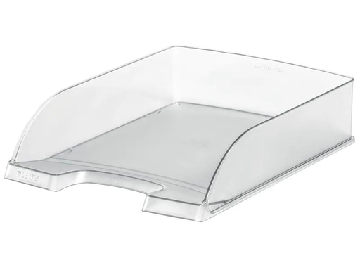 [90251569 1392309] Leitz Ablagekorb Plus Standard Frost Transparent/Weiss