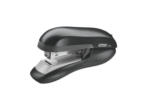 [90251604 1406082] Rapid Heftgerät Flat Clinch F30, 30 Blatt, Schwarz