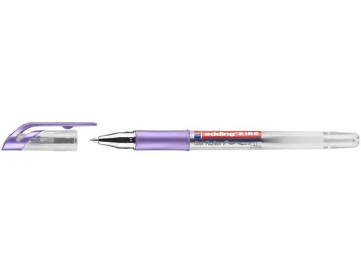 [90044051 966572] edding Gelschreiber 2185 0.7 mm, Violett metallic