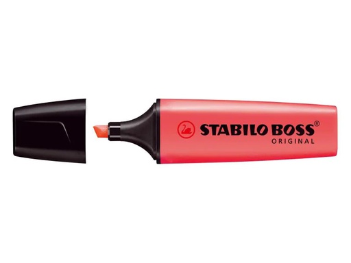 [90251792 1429515] STABILO Textmarker Boss Original Rot
