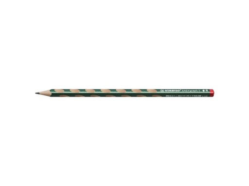 [90251816 1405255] STABILO Bleistift EASYgraph Rechtshänder, Metallic Grün