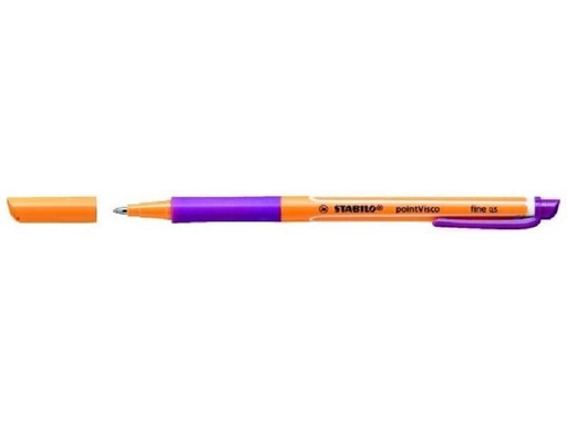 [90251820 1405233] STABILO Rollerball Visco Gel-Rollerball 0.5 mm, Violett