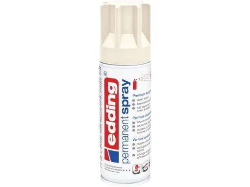 [90251826 1399373] edding Acrylspray  5200 200 ml, Alt Weiss