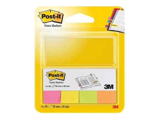 [90251915 1403999] Post-it Page Marker Post-it Index Mehrfarbig, 4 Stück