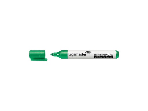 [90252004 1393341] Legamaster Whiteboard-Marker TZ100, Grün, 10 Stück