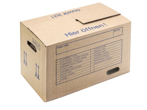 [90252336 1416780] Brieger Umzugsbox 48 x 29 x 32 cm, 1 Stück