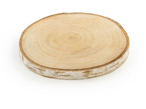 [90252414 1404116] Partydeco Holzartikel Untersetzer aus Holz, 2 Stk.