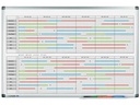 Legamaster Magnethaftendes Whiteboard Projektplaner, 60 cm x 90 cm