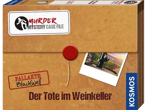 [90252646 1293889] Kosmos Partyspiel Murder Mystery Case File: Der Tote im Weinkeller