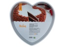 Decora Motiv-Backform Herz, Ø 25 cm, Silber