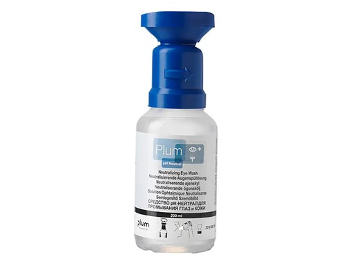 [90252771 1417398] PLUM Augen Notfallstation 200 ml pH Neutral, 500 ml NaCl
