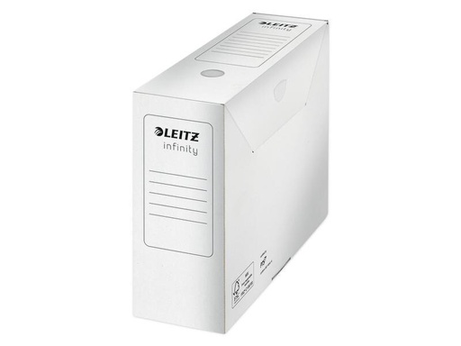 [90252841 1392289] Leitz Archivschachtel Infinity 100 mm, Weiss