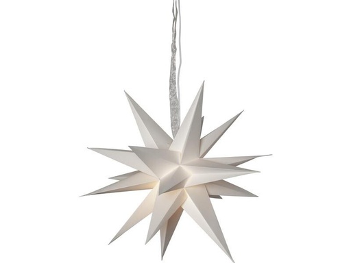[90253398 1347308] Star Trading Papierstern December, Weiss, Ø 45 cm