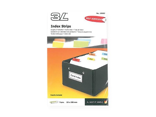 [90253442 1397826] 3L Page Marker Assortiert, 5 Stück