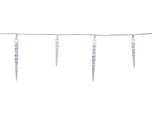 [90253513 1347388] Star Trading LED-Lichtervorhang Gelido Eiszapfen, 40 LED, 6 m