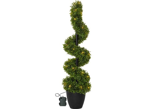 [90253590 1347413] Star Trading Baum Buxbom, 0.9 m, Grün, 30 LED