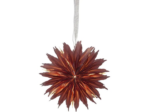 [90253603 1347300] Star Trading Papierstern Dis, Rot, Ø 40 cm