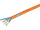 Wirewin Verlegekabel VKW SFTP K7 LSOH3 Cat 7, S/FTP, 250 m, Orange