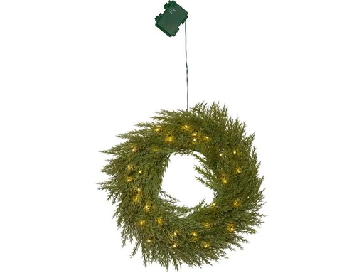 [90253715 1347415] Star Trading LED-Weihnachtskranz Thuja, Ø 45 cm