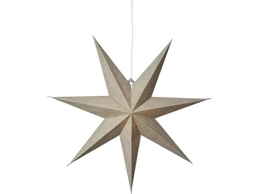 [90253755 1347305] Star Trading Papierstern Cotton, Grün, Ø 60 cm