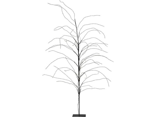 [90253807 1347390] Star Trading Baum Reedy, 1.8 m, Schwarz, 480 LED
