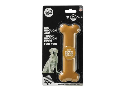 [90253840 1437729] Tasty Bone Spielzeugknochen mit Erdnussgeschmack L