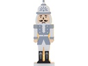 Star Trading LED-Figur Nutcracker, 25 cm, Grau