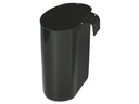 Büromaterial Recyclingbehälter 1.5 l, Schwarz