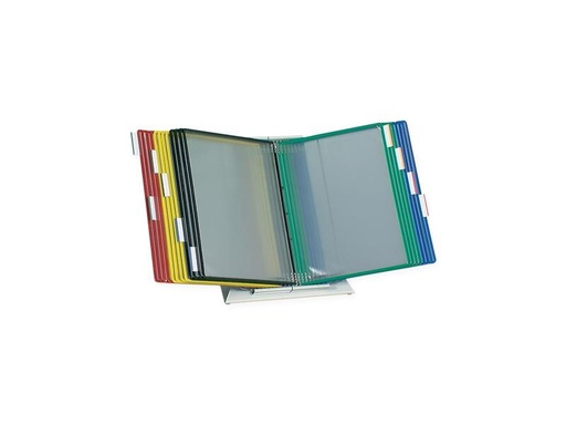 [90254044 1400091] Tarifold Dokumentenhalter T-Display Pultgestell Set Farbig assortiert