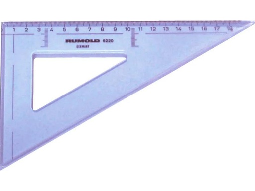 [90254080 1400145] Rumold Geodreieck 60°, 20 cm