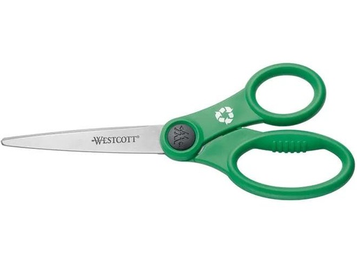 [90254099 1405725] Westcott Schere Kleen Earth 13 cm, Stahl, Rechtshänder