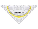 Rumold Geodreieck Duo 16 cm, Skala
