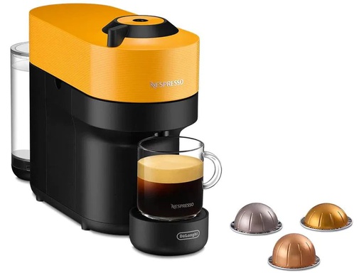 [90254157 1378115] De'Longhi Kaffeemaschine Nespresso Vertuo Pop ENV90.Y Mango Yellow