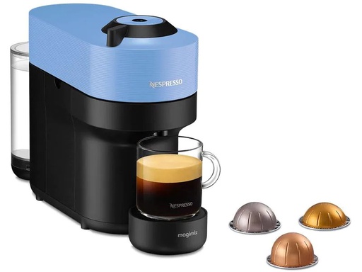 [90254173 1378116] De'Longhi Kaffeemaschine Nespresso Vertuo Pop ENV90.A Pacific Blue