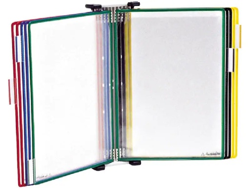 [90254196 1400099] Tarifold Dokumentenhalter T-Display Wandelement Set Grau