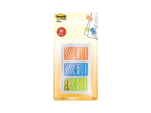[90254230 1403984] Post-it Page Marker Post-it Index mit Aufdruck 23.8 x 43.2 mm