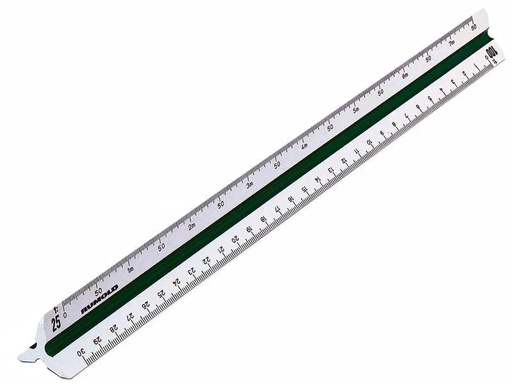 [90254241 1400143] Rumold Dreikant-Lineal Ingenieur DIN 30 cm