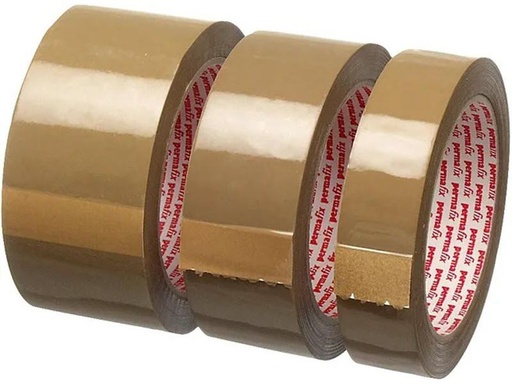 [90254262 1397502] Permafix Klebeband 30 mm x 66 m, Braun