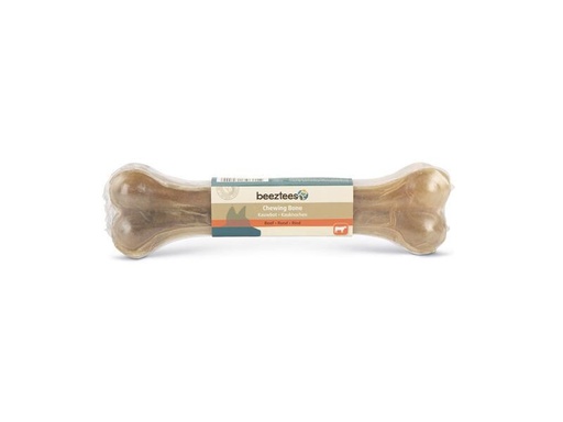 [90254387 1425343] Beeztees Kauknochen Rinderhaut, 21 cm, 1 Stk.