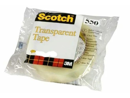 [90254462 1404023] Scotch Klebeband 550 15 mm x 66 m, Transparent