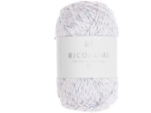 [90254503 1431488] Rico Design Ricorumi Twinkly Twinkly 25 g, Rainbow
