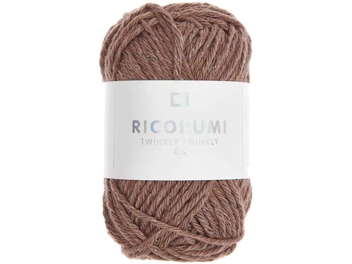 [90254820 1431483] Rico Design Ricorumi Twinkly Twinkly 25 g, Braun