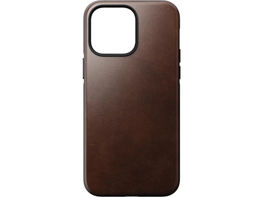 [90254888 1404165] Nomad Back Cover Modern Leather Horween iPhone 14 Pro Max Braun